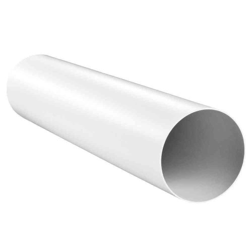PVC Merev 125 0.5m légcsatorna kör keresztmetszetű