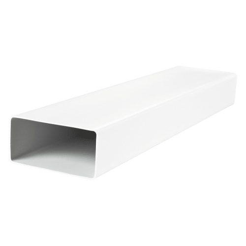 PVC 110x55mm Szögletes légcsatorna 0.5m hosszban