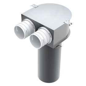 Blauberg Blaufast RPZ 125/75*2 M Szelepfogadó idom