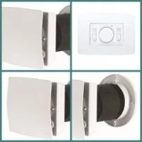 Egyhelyiséges hővisszanyerős szellőztető berendezés