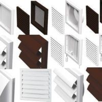 Rácsok háztartási szellőztetéshez