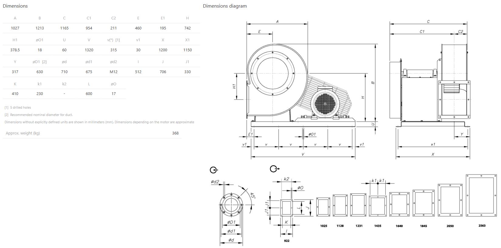 Marelli MVCMP-2563-X-30 IE3