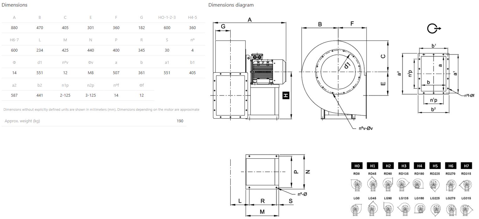 Marelli BC 500/D-160 MB/2