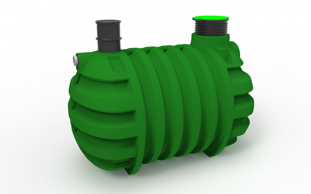 Roto RoSeptic 2 rekeszes szennyvízgyűjtő 12m3 + 2 x TH6 x 4