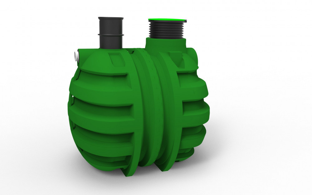 Roto RoSeptic 2 rekeszes szennyvízgyűjtő 8m3-es + 2 x TH6 x 4