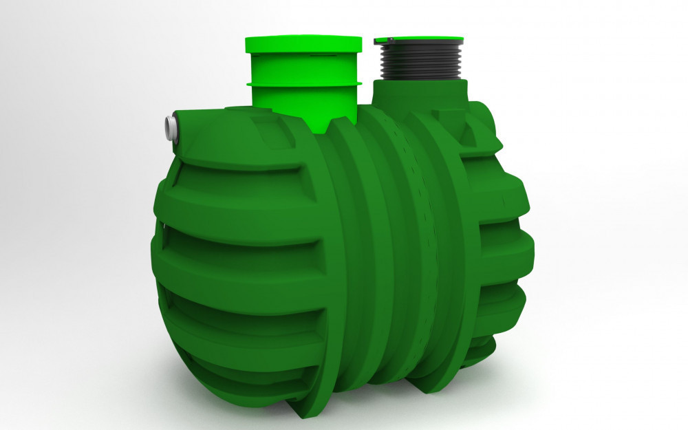 Roto RoSeptic 3 rekeszes szennyvízgyűjtő 10m3-es + 2 x TH6 x 4