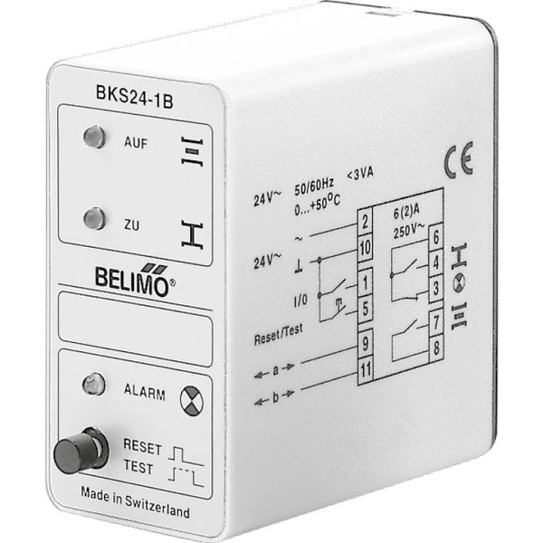Belimo BKS24-1B Kommunikációs és vezérlőegység tűzvédelmi csappantyúkhoz