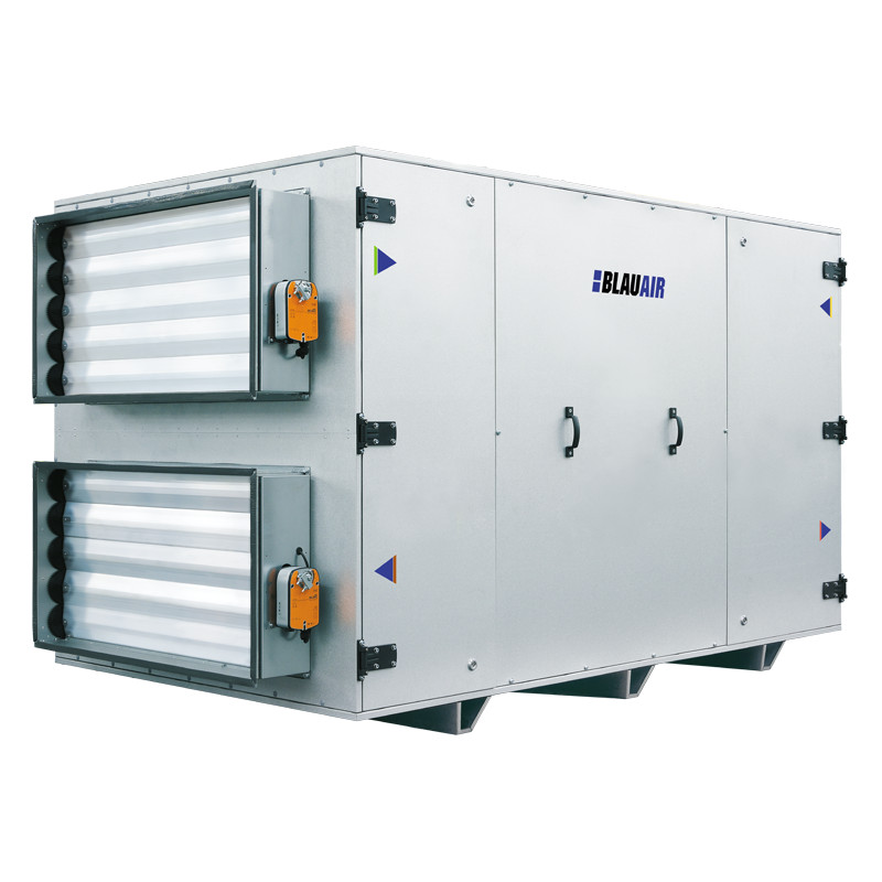 BlauAir BL 02 CFH 2500 légkezelő Intergrált vizes fűtéssel S32 PGD vezérléssel