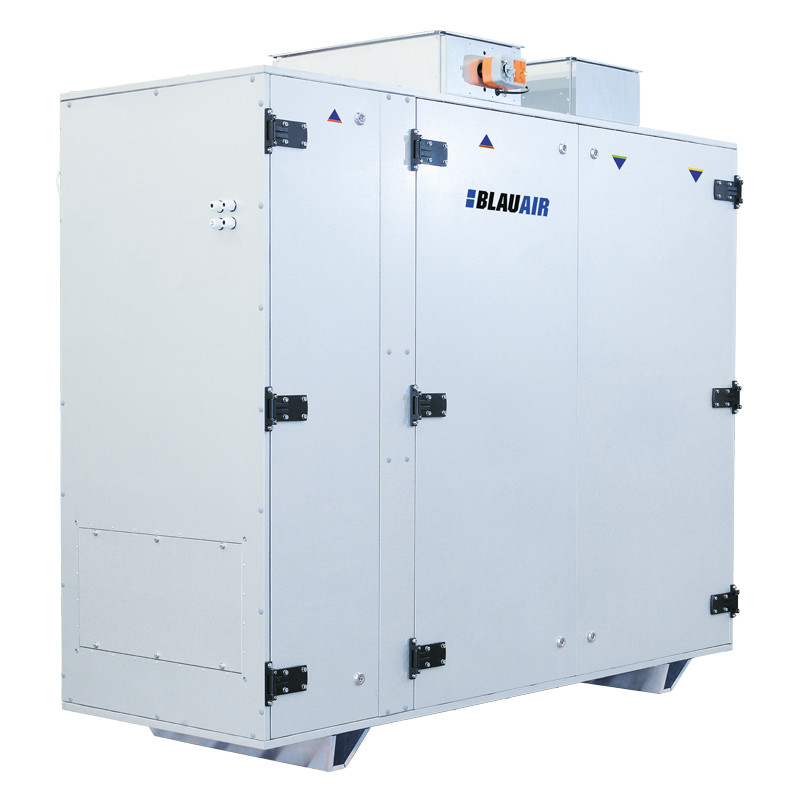 BlauAir BL 02 CFV 1500 légkezelő Intergrált vizes fűtéssel S30 TH-Tune vezérléssel