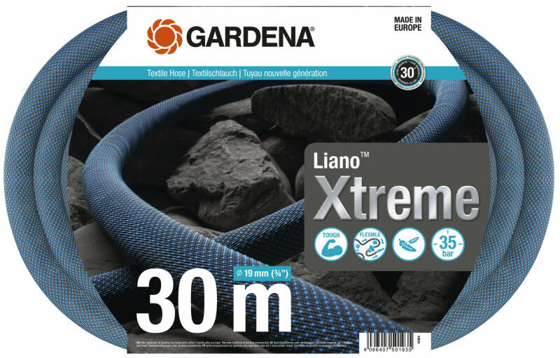 Gardena Liano Xtreme textiltömlő 19 mm (3/4'), 30 m