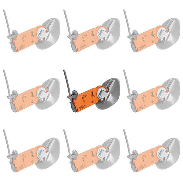 Belimo CM230-L-100D.2 Hajtómű szabályozó csappantyúval DN 100, 2 Nm, AC 100...240 V, nyit/zár, 3 pontos, 58 s, IP54, 20 darabos multipack csomag