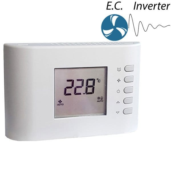 CRF 85 prog. elektronikus 0-10V fan-coil termosztát