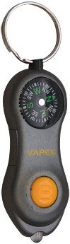 VAPEX Compass Led Light Világítós kulcstartó, beépített iránytűvel.