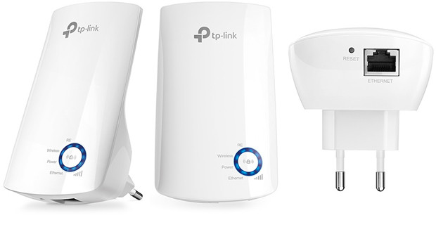 TP-LINK TL-WA850RE WiFi lefedettségnövelő, 300Mbps, 2.4GHz, IEEE 802.11b/g/n, 2 belső antenna, USB.