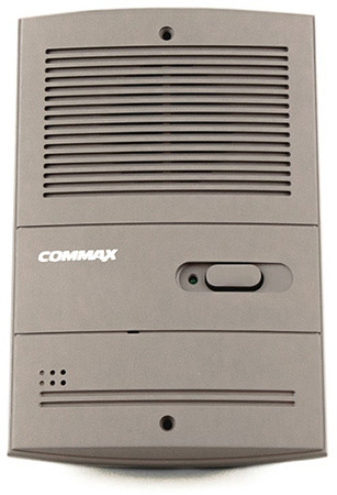 COMMAX DR-201H 1 lakásos, 2 vezetékes kaputelefon kültéri egység, süllyesztett, műanyag ház.