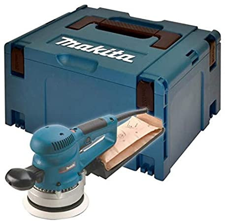 Makita excentercsiszoló, ford. 310W 150mm+ MAKPAC koffer