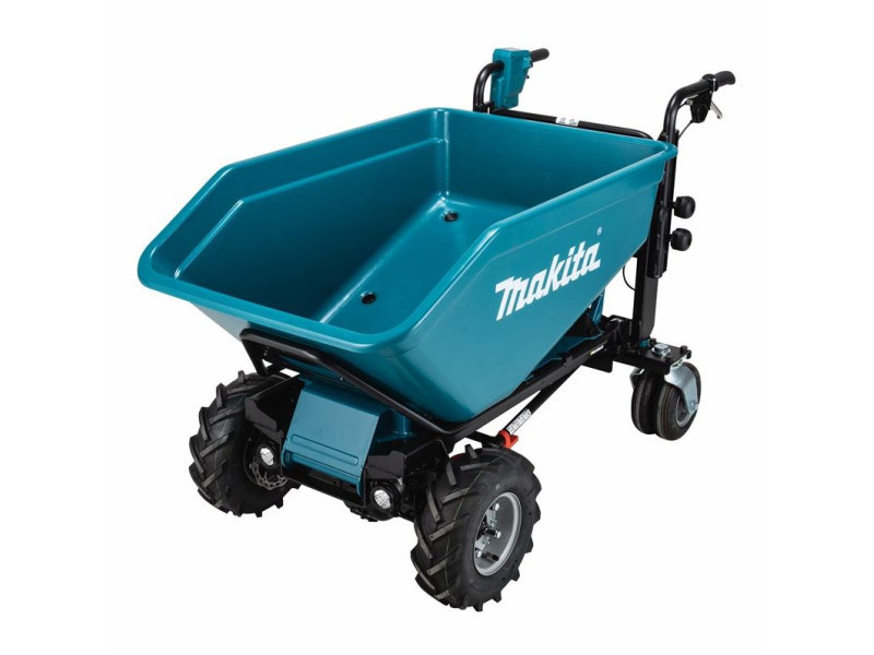 Makita akkus anyagmozgató 2x18V LXT Li-Ion BL 300 Kg teherbírás Z BILLENCS felépítmény akku és tö