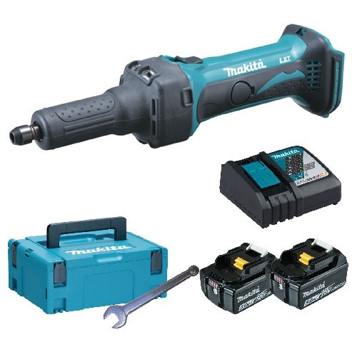 Makita akkus egyenes csiszoló 2x5,0Ah 18V LXT Li-ion + MAKPAC koffer