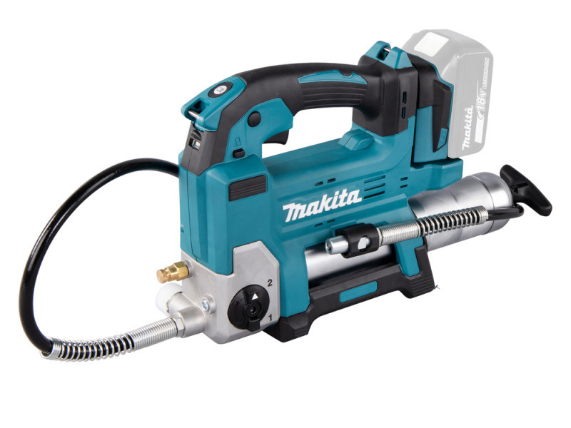 Makita zsírzógép 18V LXT Li-ion BL 2 seb akku és töltő nélkül