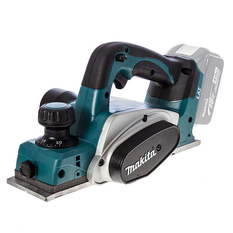 Makita akkus gyalu Z 18V Li-ion 82mm, akku és töltő nélkül