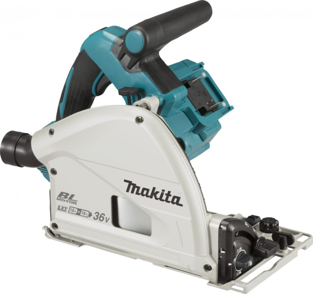 Makita akkus merülő fűrész Z 2x18V LXT Li-ion BL 165mm, akku és töltő nélkül