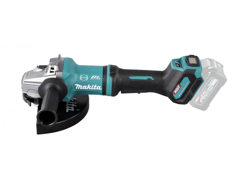 Makita akkus sarokcsiszoló 40Vmax XGT Li-ion BL 150mm Z, akku és töltő nélkül