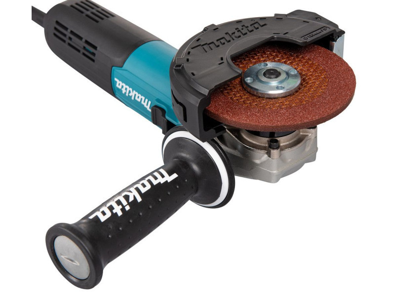 Makita sarokcsiszoló 125 mm 1900W SJS II AFT kons, fordulatszám szabályzás, lágyindítás R