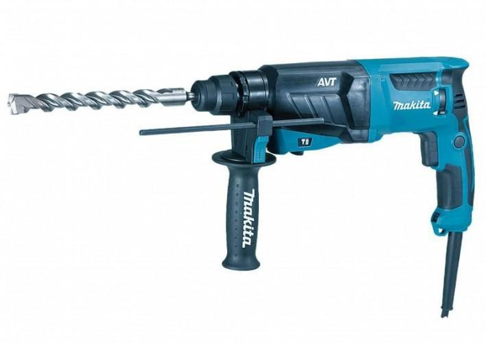 Makita fúró-vésőkalapács SDS-PLUS LED AVT 800W 2,4j