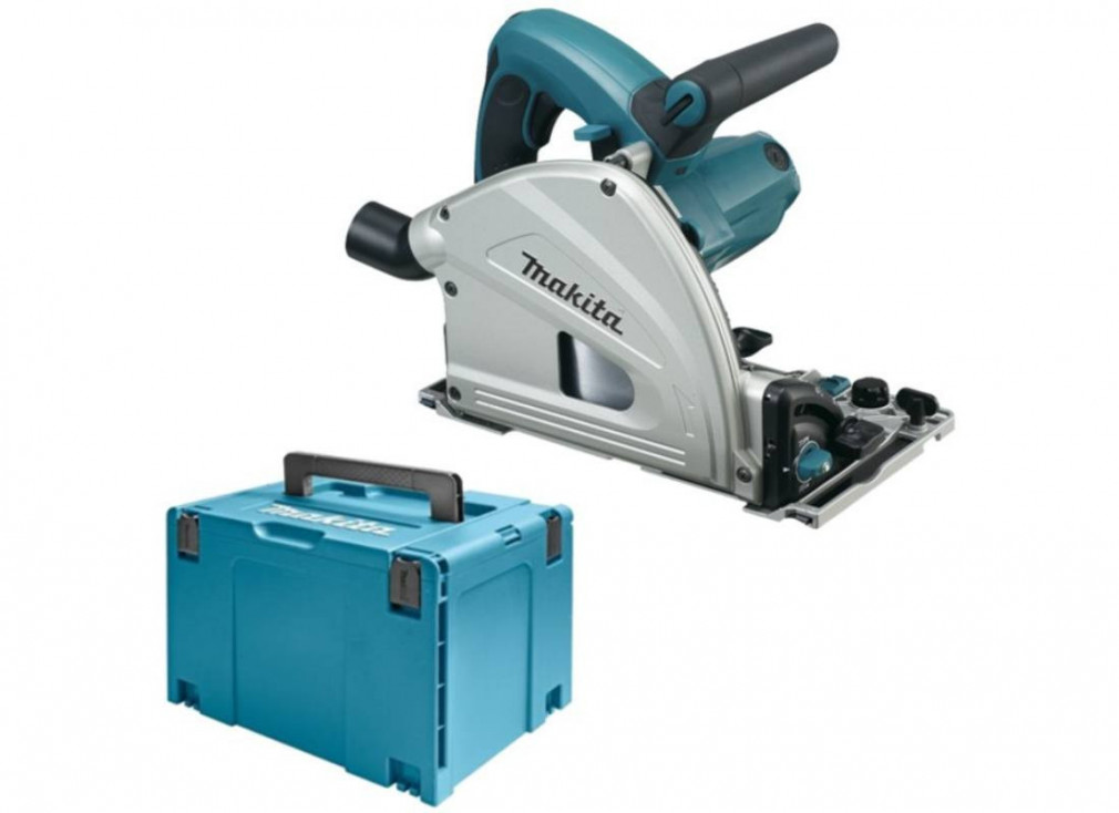 Makita merülő körfűrész 1300W,165mm + MAKPAC koffer