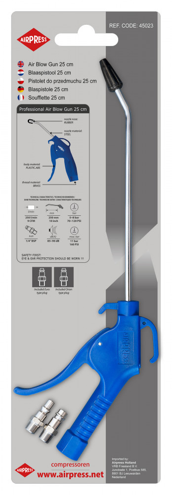 Levegőpisztoly 25" 25 cm, AIRPRESS