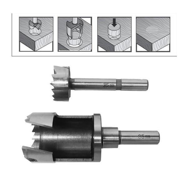 AWTOOLS hengeres körkivágó, Forstner fúró 20 mm