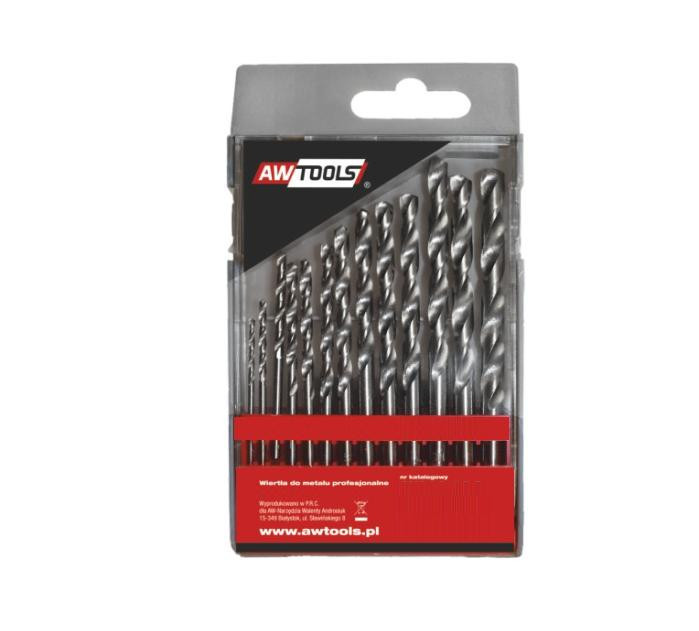 AWTOOLS HSS-G fémfúrószár 13 db-os szett 1,5 - 6,5 mm