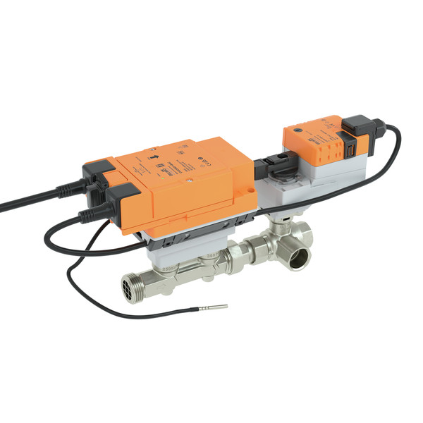 Belimo EV020R3+BAC Elektr. 3 járatú PI-CCV Belimo Energy Valve, AC/DC 24 V, BACnet IP, BACnet MS/TP, Modbus TCP, Modbus RTU, MP-Bus, 2...10 V, DN