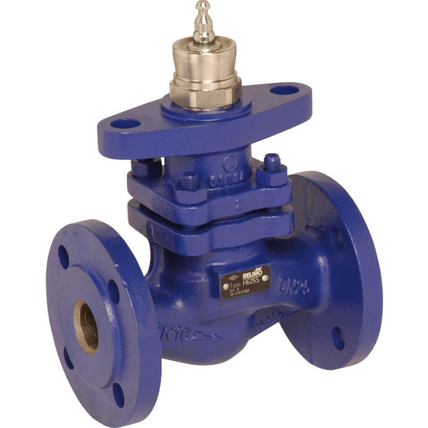 Belimo H664S Szabályozószelep, 2 járatú, DN 65, Karimás, PN 16, ps 1600 kPa, kvs 58 m³/h, Közeghőmérséklet 5...150°C