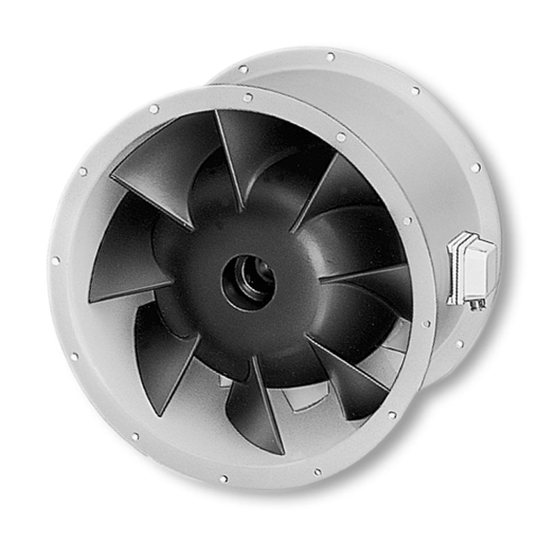 HELIOS VARW 280/2: RADAX félaxiális csőventilátor, ~1, 230V