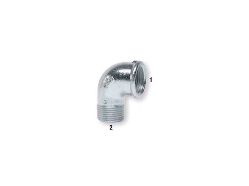 Horganyzott Könyök, egál/szűk.,90o,KB 3/4x3/8 - 92-21V, 90db/karton