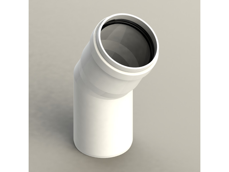 Könyök Idom 30 fok, 200 mm