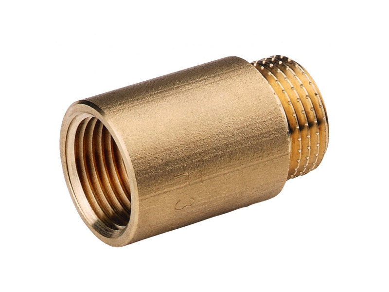 Ferro csaphosszabbító 1/2"x30mm sárgaréz egyedi csomagolásban