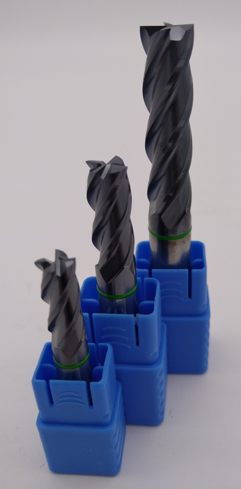 4 élű sarkos szármaró (Kemény fémhez) TGH-S-K4-HRC50-Ø3-3D-10C-75L-Black
