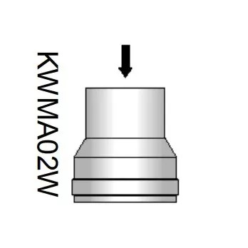 Ferroli KWMA02W szűkítő 60/80 PPS (kondenzációs)