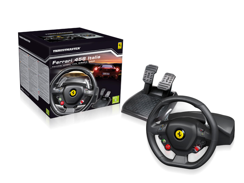 (JAVÍTOTT) Thrustmaster Ferrari 458 Italia versenykormány Xbox 360-hoz és PC-hez