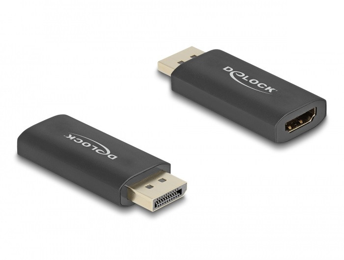 Delock Aktív DisplayPort 1.4 - HDMI adapter 8K HDR funkcióval