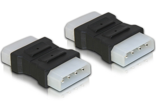 Delock Adapter 4 tűs Molex apa-apa