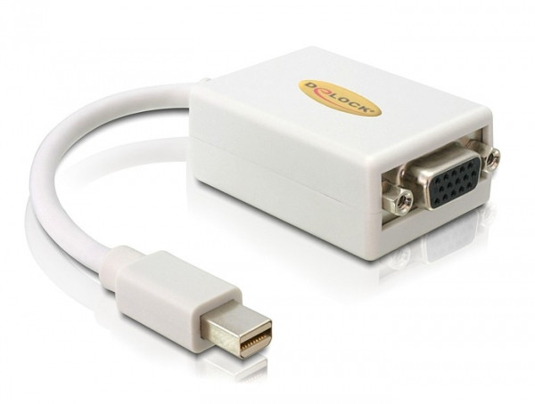 Delock Adapter mini Displayport > VGA 15 tűs anya