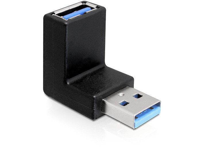 Delock USB 3.0 adapter, apa-anya 90 fokban függőlegesen forgatott