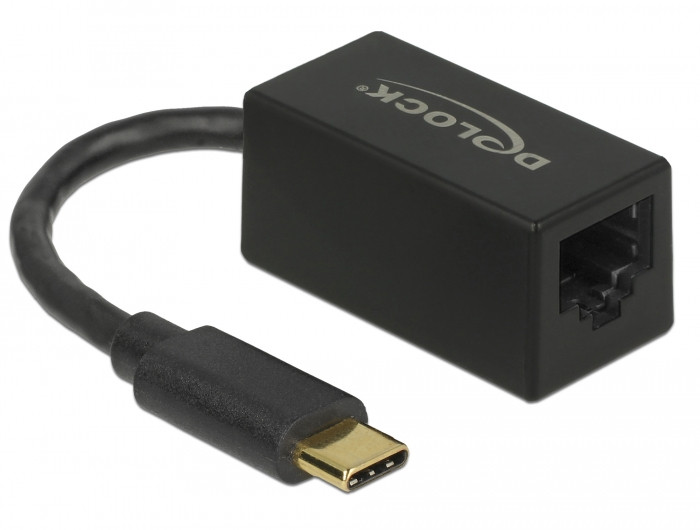 Delock Adapter SuperSpeed USB (USB 3.2 Gen 1) USB Type-C > Gigabit LAN 10/100/1000