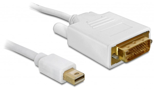 Delock Displayport mini apa > DVI 24pin apa kábel, 2 m