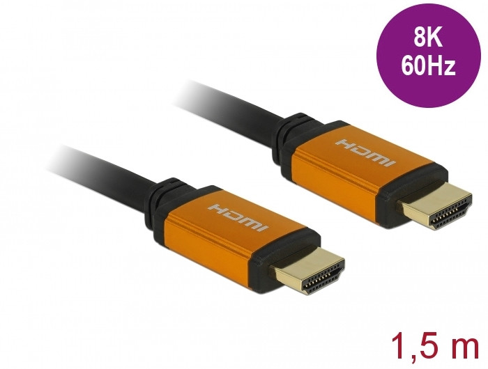 Delock Ultra nagy sebességu HDMI kábel 48 Gbps 8K 60 Hz 1,5 m