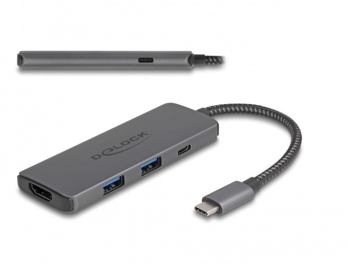 Delock USB Type-C dokkolóállomás 8K - HDMI / USB / PD 3.0 100 W