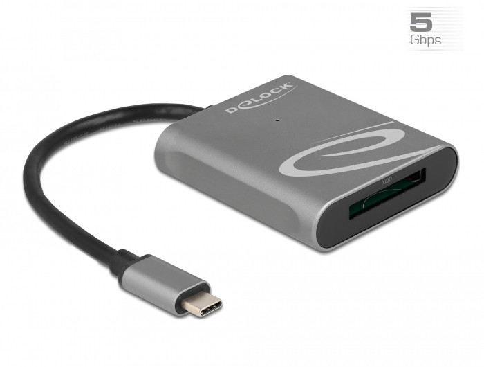 Delock USB Type-C kártyaolvasó XQD 2.0 memóriakártyákhoz